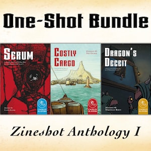 PDF One-shot Bundle | Adventure Pack | 5E DnD Collection | Dungeons n Dragons | RPG | Starter | Fifth Edition | D&D | Handmade | DM Gift