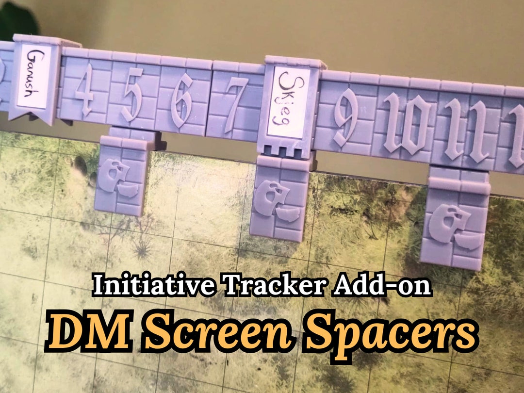 Spacers for Initiative Tracker Dnd Gift Dungeons Dragons 5E Pathfinder