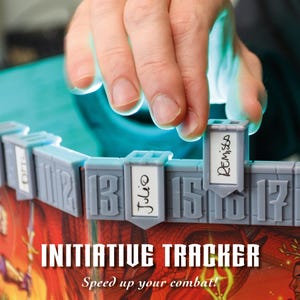 Initiative Tracker For DM Screen | DnD Gift | Dungeons And Dragons 5E Pathfinder Starfinder RPG Accessories | D&D Tool | Dungeon Master Kit