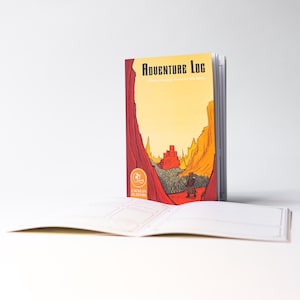 DnD Adventure Log | 5E Session Journal with Gold Foil