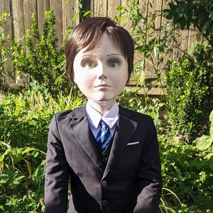 The Boy Brahms life size replica poseable doll