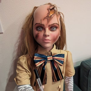 Battle M3gan (Megan) life size replica poseable doll