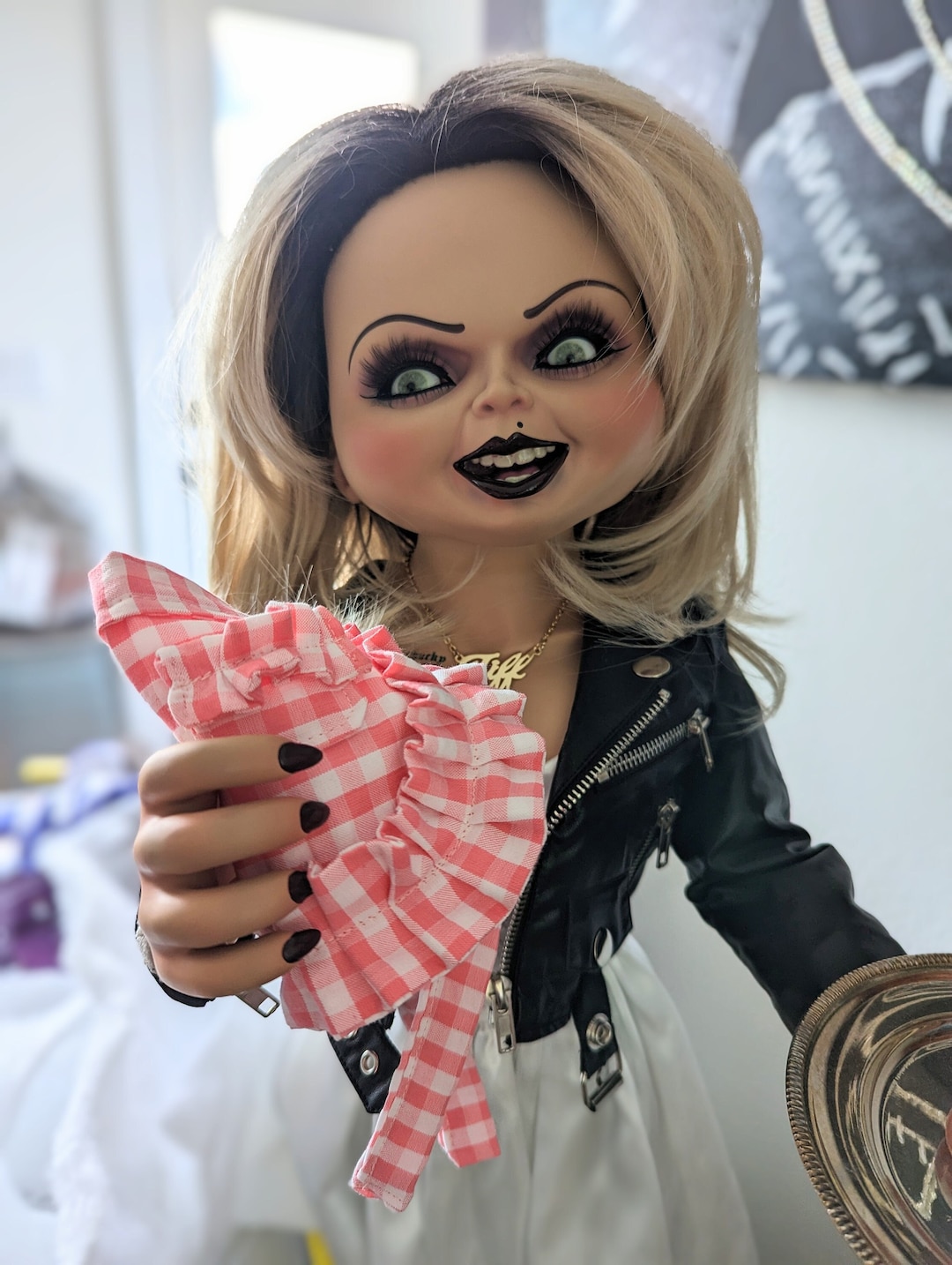 Bride of Chucky Tiffany Doll Movie Accurate Apron Etsy