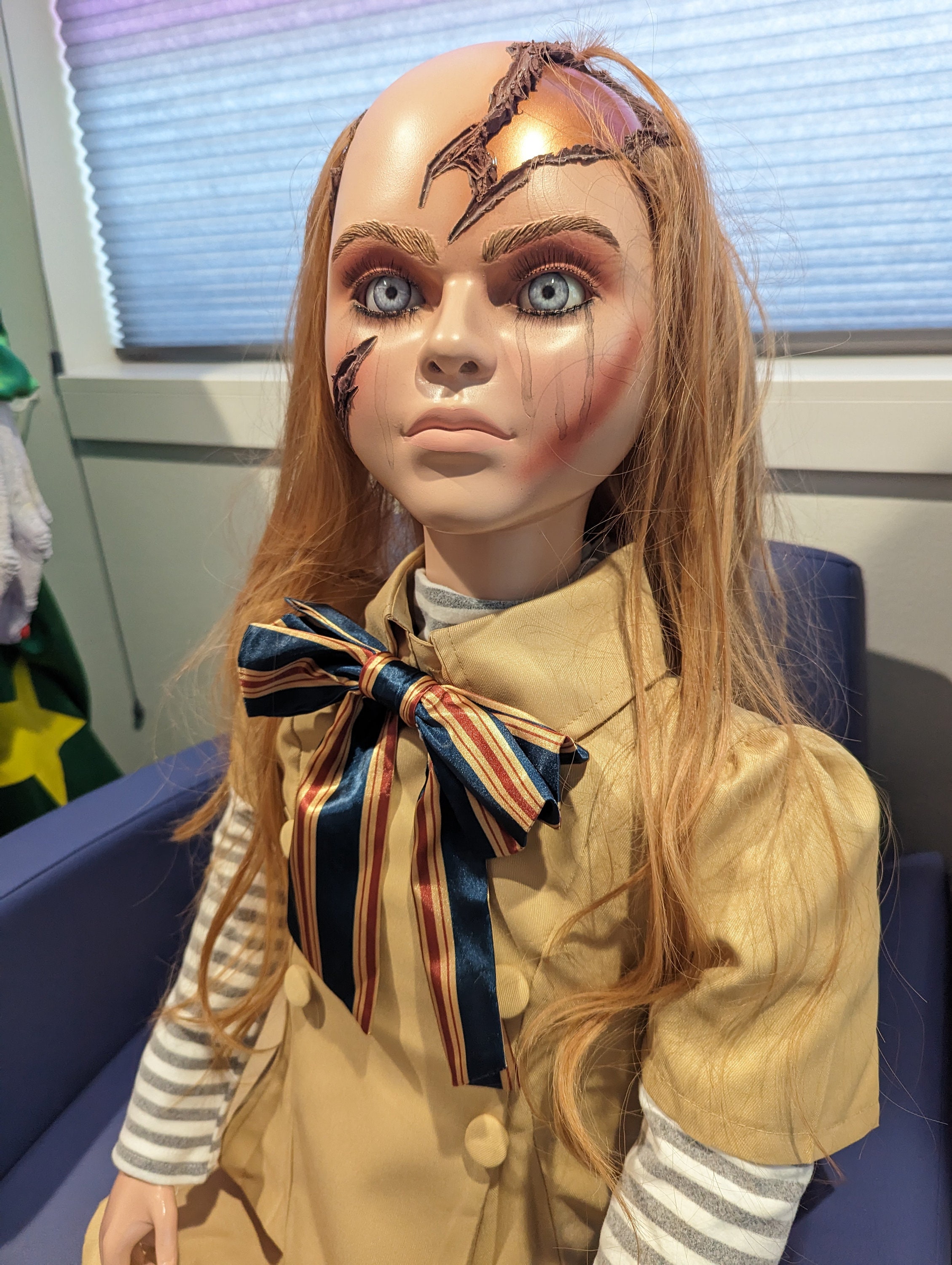 リボーンドール　Megan M3gan (Megan) life size replica poseable doll - Etsy 日本