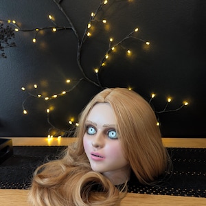 M3gan (Megan) life size replica open mouth **HEAD ONLY**