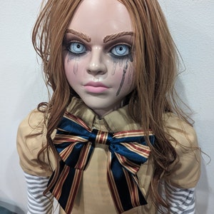 Emotionally damaged pre battle M3gan (Megan) life size replica poseable doll