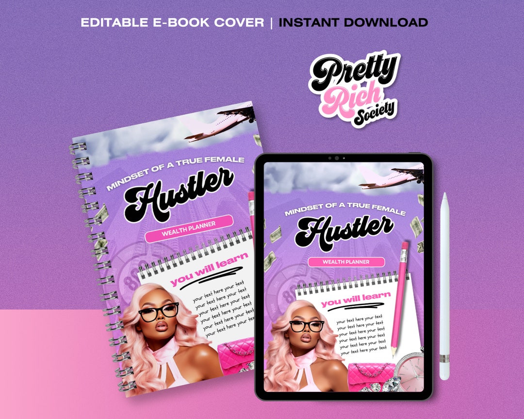 Ebook Cover, Planner Cover, Ebook Cover Template, DIY Ebook Cover
