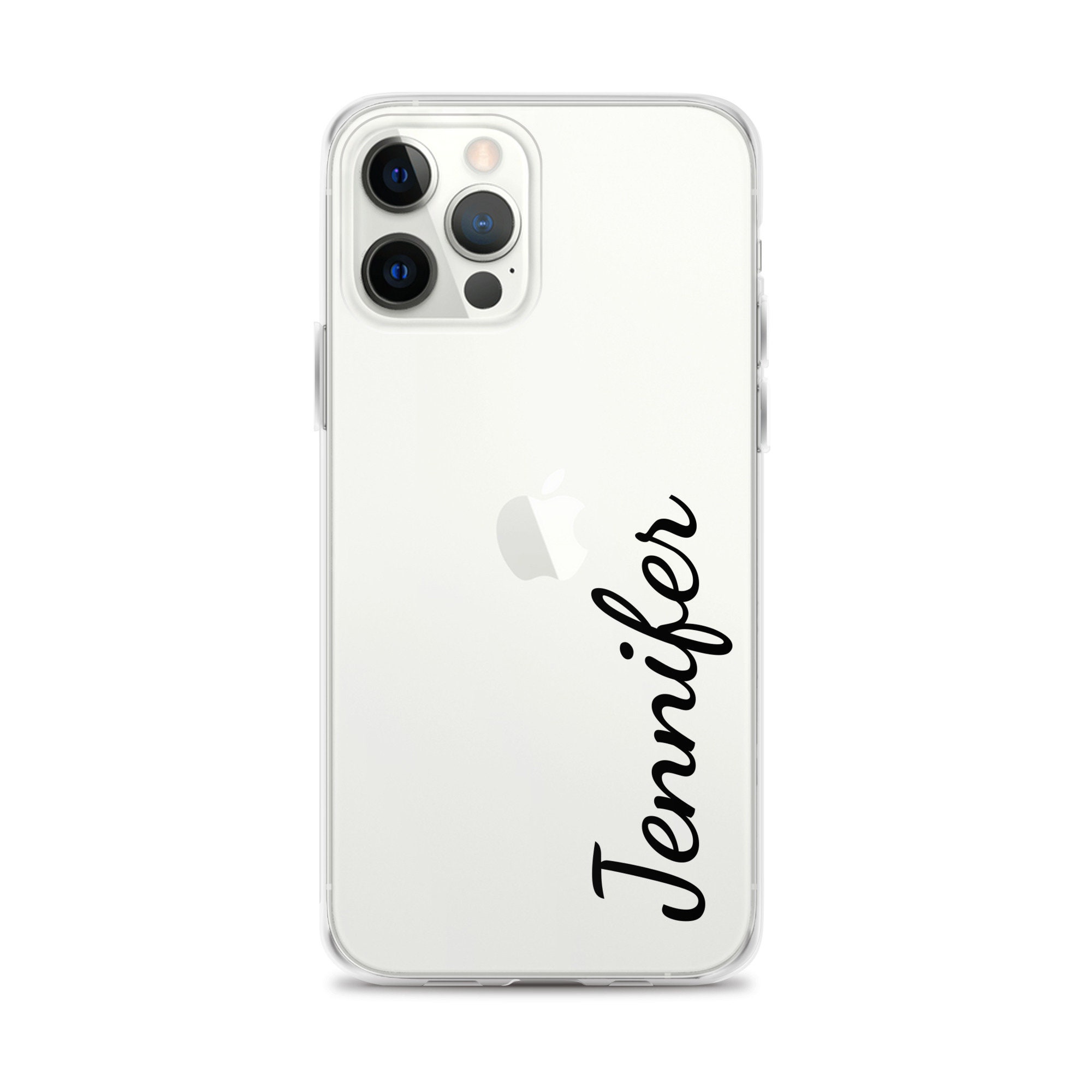 Personalized iPhone Clear Case: Cursive Name Design