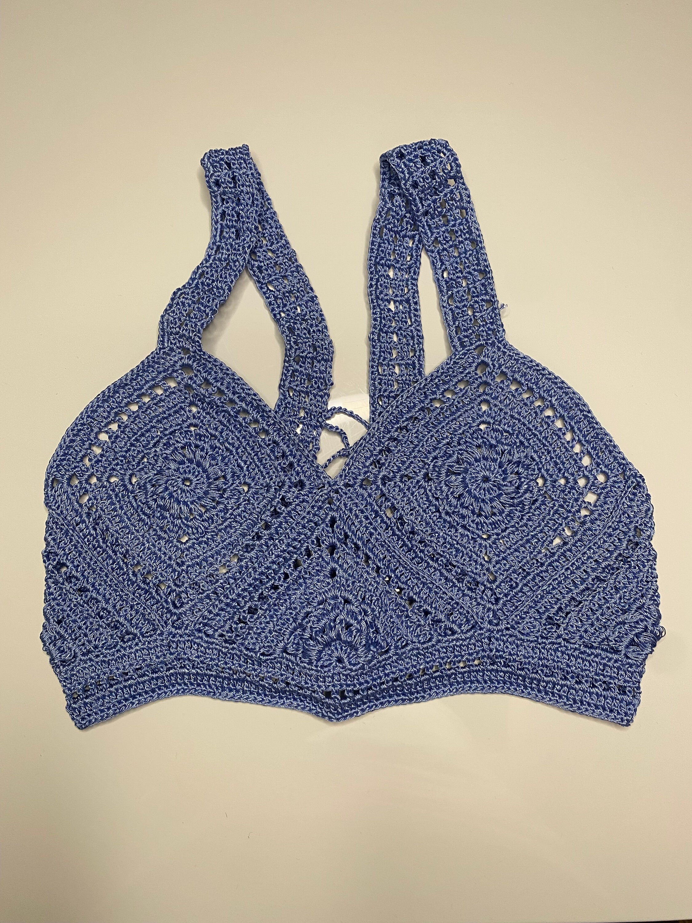 Haut De Maillot De Bain Crochet Brassiere Bra Crochet - Etsy
