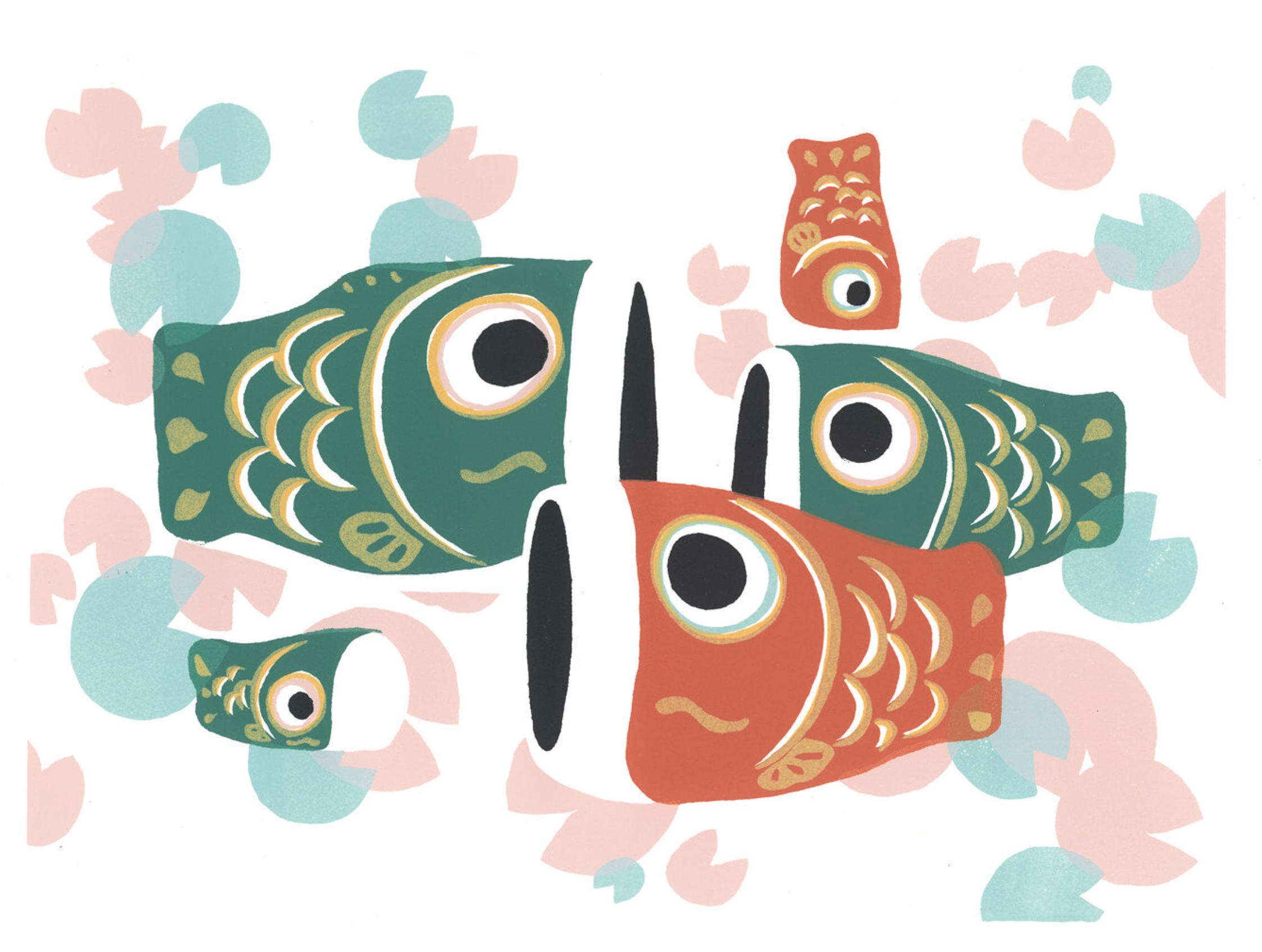 Koinobori - Etsy