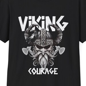 Viking T-Shirt , Norse Warrior, Norse Mythology, Odin Tee Shirt,  Unisex Softstyle T-Shirt