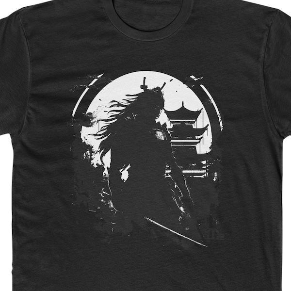 Cyberpunk Samurai Tee Shirt, Samurai T-Shirt, Warrior Shirt, Japanese Style Shirt, Cyberpunk, Cyberpunk Samurai, Graphic Tee