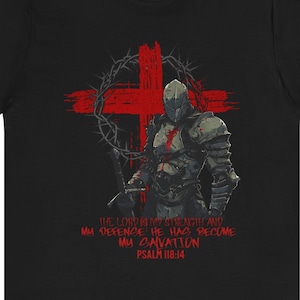 Knights Templar T-Shirt, Christian T-Shirt, Catholic Shirt, Cross Shirt, God Is Good Shirt, Unisex Jersey Short Sleeve Tee
