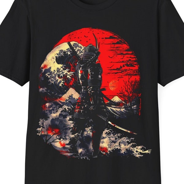 Samurai T-Shirt, Samurai Shirt, Samurai Gift, Ronin Shirt, Unisex Softstyle T-Shirt