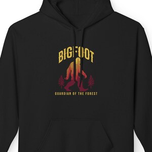 Bluza z kapturem Bigfoot, bluza Sasquatch, bluza z kapturem Cryptid Fleece, sweter unisex Bigfoot, bluza z kapturem Softstyle dla miłośników Sasquatch