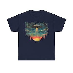UFO T Shirt Flying Saucer T Shirt Alien T Shirt Cool Roswell New Mexico Tee X-Files Weird Science Geek Storm Area 51, image 6