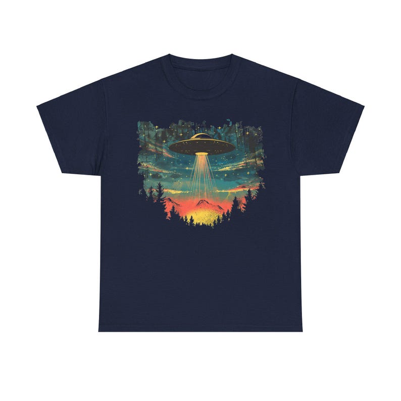UFO T Shirt Flying Saucer T Shirt Alien T Shirt Cool Roswell New Mexico Tee X-Files Weird Science Geek Storm Area 51, image 6