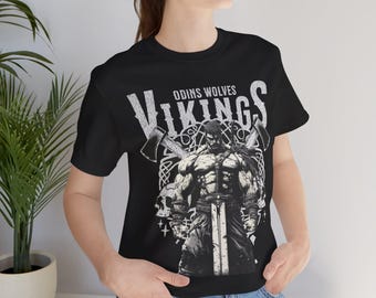 Viking T-Shirt, Berserker Shirt, Warrior Shirt, Norse Tee, Scandinavian Top, Viking Gift, Viking Clothing