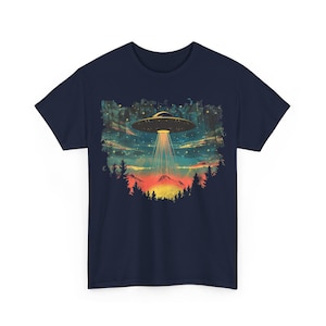 UFO T Shirt Flying Saucer T Shirt Alien T Shirt Cool Roswell New Mexico Tee X-Files Weird Science Geek Storm Area 51, image 5