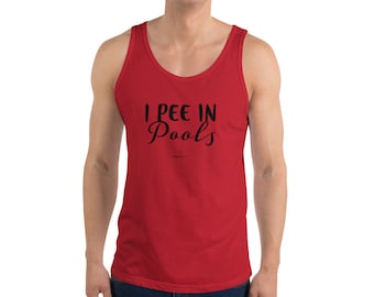 I Pee in Pools - Men's Tank Top