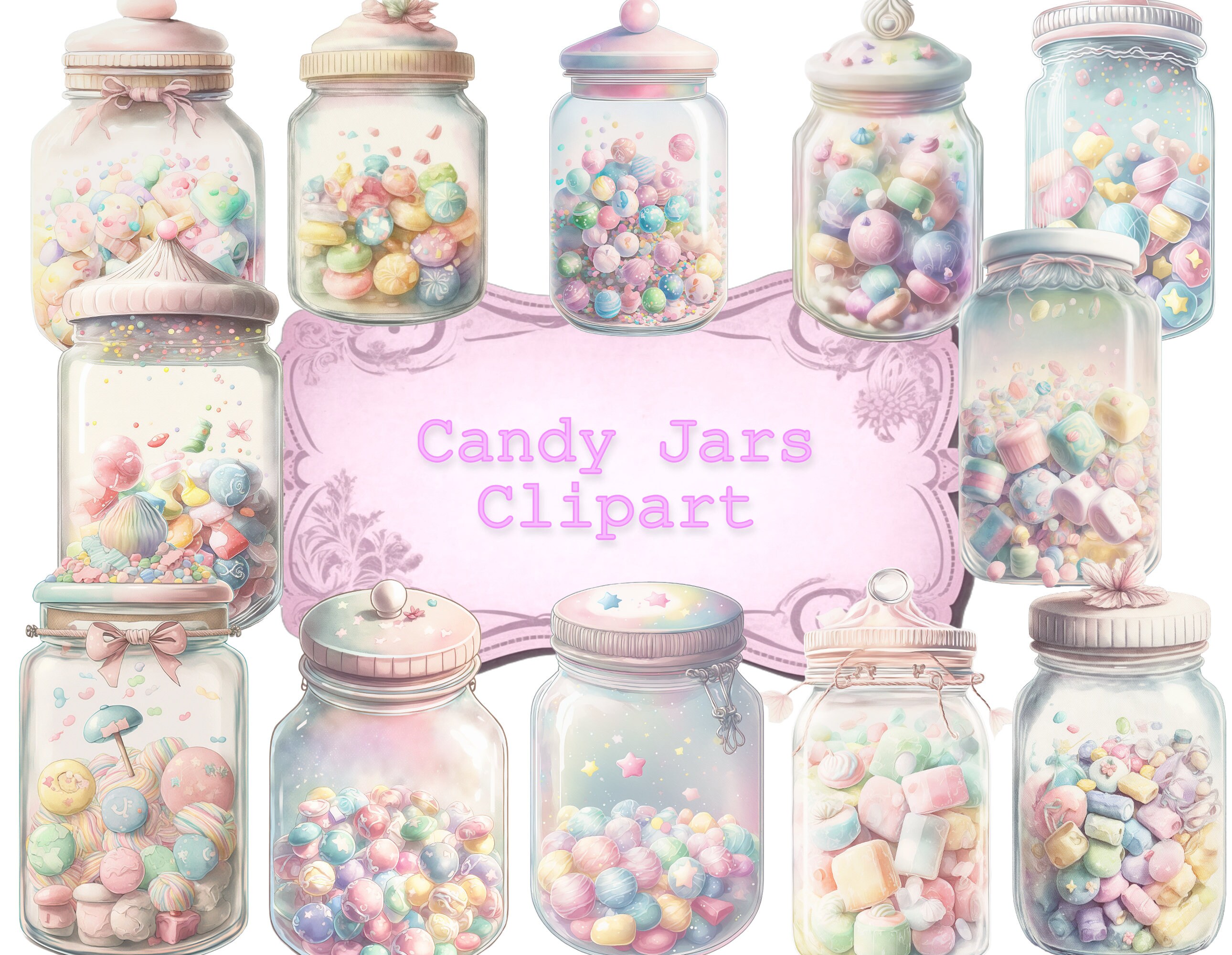 Sprinkles Jar Clipart Downloads