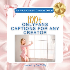 100+ OnlyFans-, Reddit- en Social Media-ondertitelingspakket