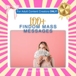 100+ Findom Mass Messages for OnlyFans, Reddit, Social Media, etc.