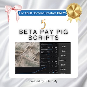 5 Beta Pay Pig Humiliation Findom/Financial Domination Scripts Pack