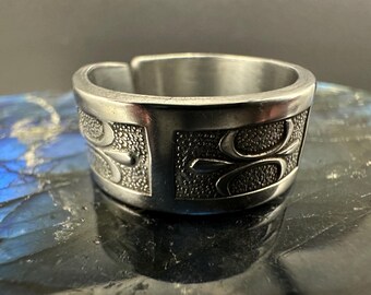 Forged in Steel – Vintage Japan Spoon Ring (Sizes 7–12)