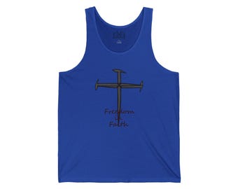 Christian Women's Jersey Tank Top: Summer BBQ Sleeveless Tee