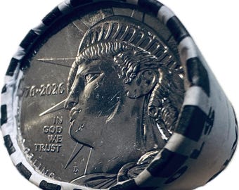 2026 D US Half Dollar Roll (20 Coins) Uncirculated Bank Wrapped Rolls Mint Condition New Mint Coins