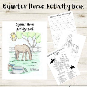 Quarter Horse Activity Book