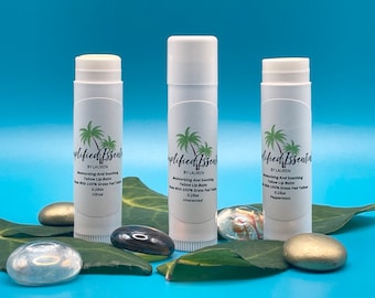 Bálsamo labial hidratante de sebo I Sebo orgánico alimentado con pasto I No tóxico I Libre de químicos