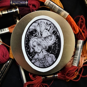 Black Order Boys Embroidery - Anime Sticker