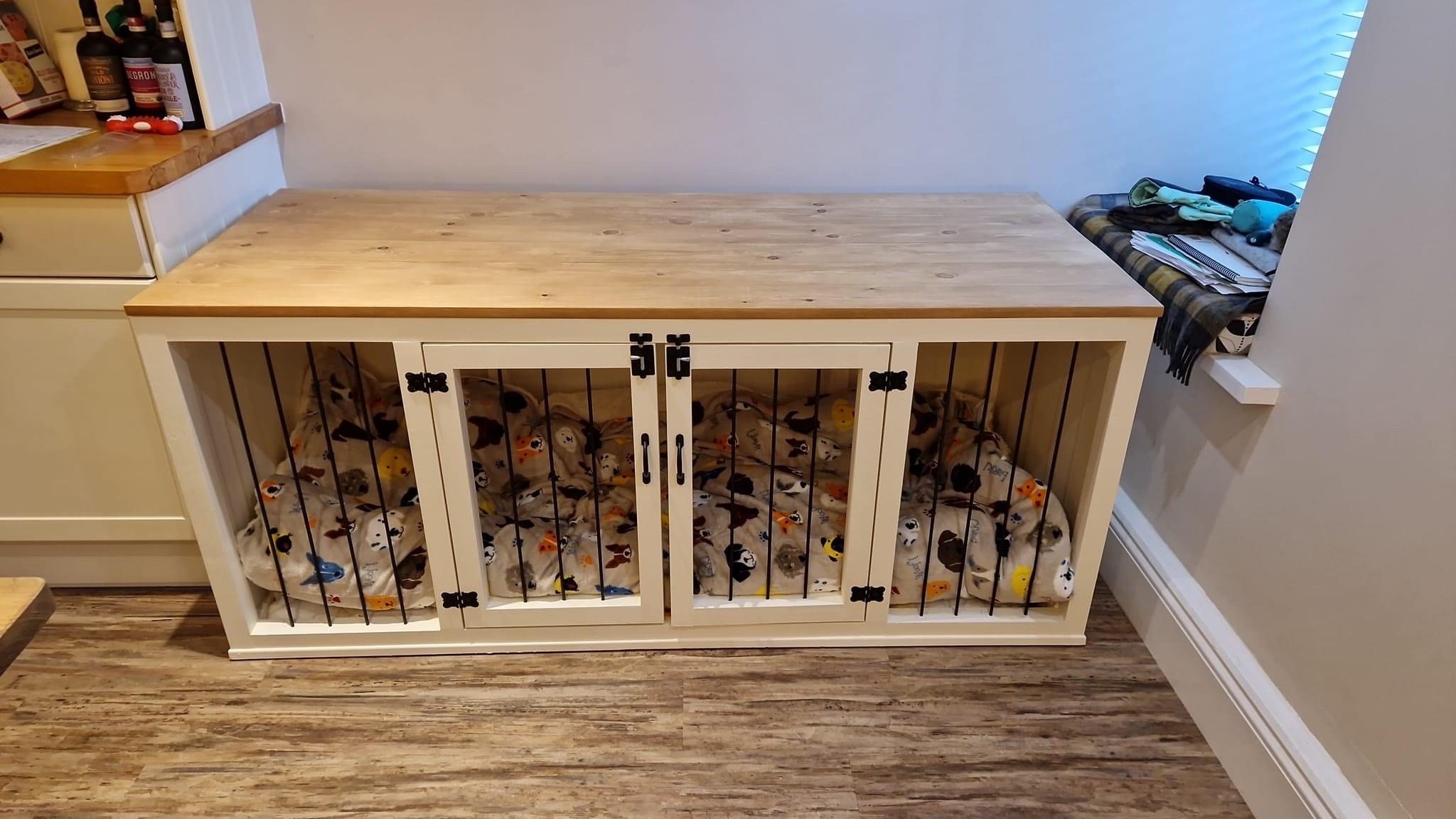 Wooden Dog Crate Furniture - Etsy