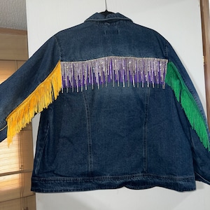 ladies mardi gras jacket