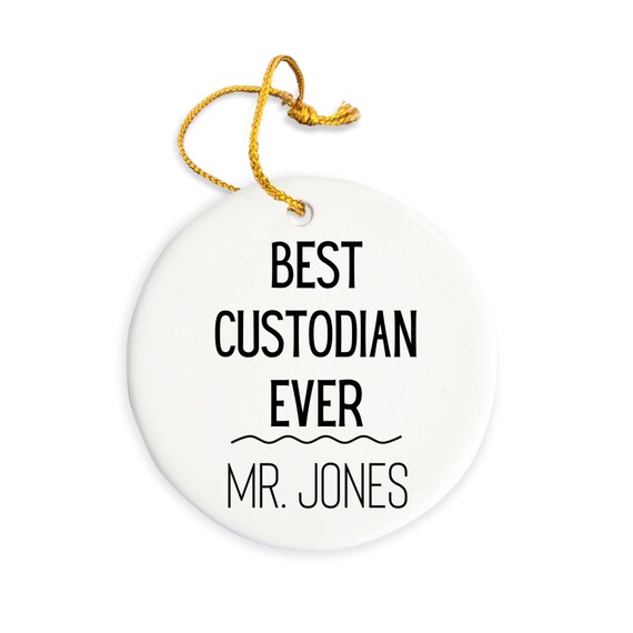 Worlds most Awesome Janitor - Ornament Worlds most Awesome Janitor - Ornament