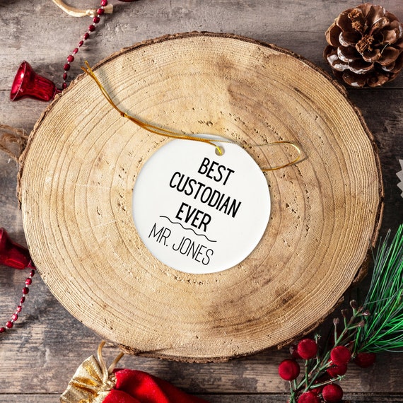 Worlds most Awesome Janitor - Ornament Worlds most Awesome Janitor - Ornament