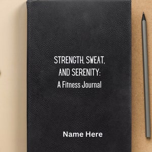 Fitness Journal, Wellness Journal, Self Care Journal, Wellness Planner, Fitness Planner, Self Reflection Journal, Tracker, Self Care Gift