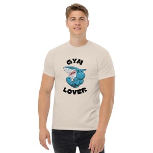 Klassisches T-Shirt für Männer - Fitnessstudio Liebhaber