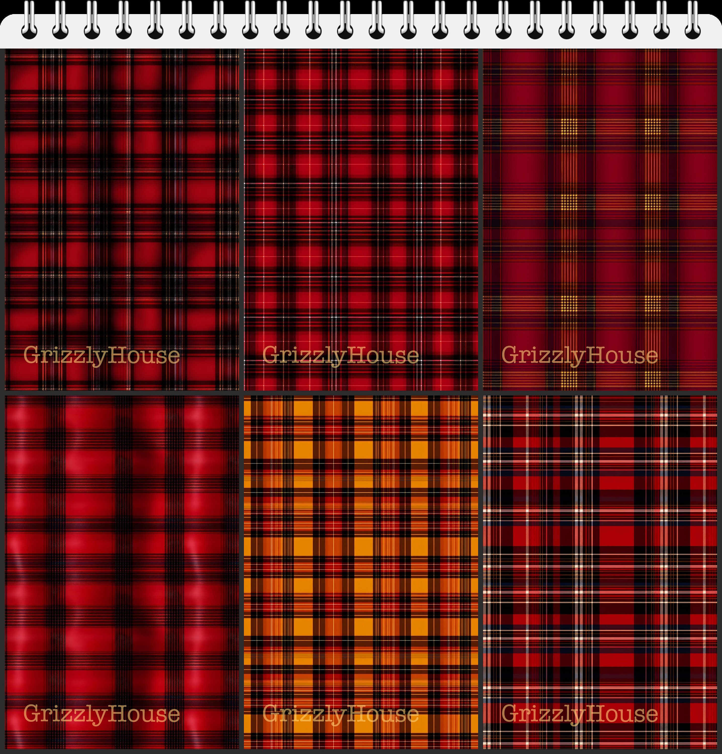 Scottish Tartan Plaid Seamless Pattern Digital Paper JPG Instant ...