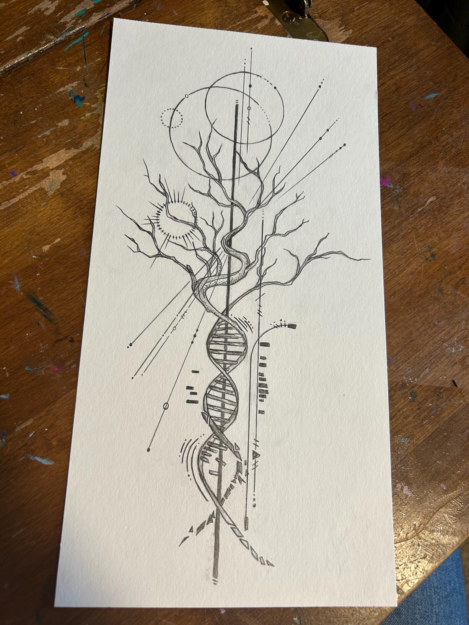 DNA Tree - Etsy