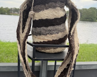 Crossbody Bag Handmade Arhuaco Mochila Indigenous Artisan Bag South America