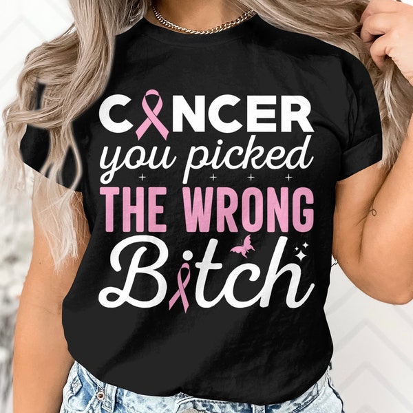 Cancer Awareness T-Shirt, Pink Ribbon, Motivational Quote Tee, Butterfly Graphic, Strong Survivor Gift
