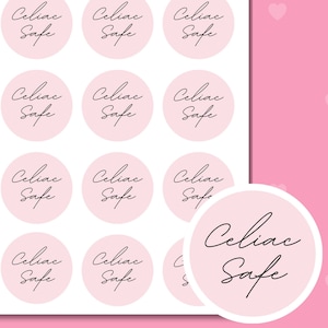 Celiac Safe Special Day Labels