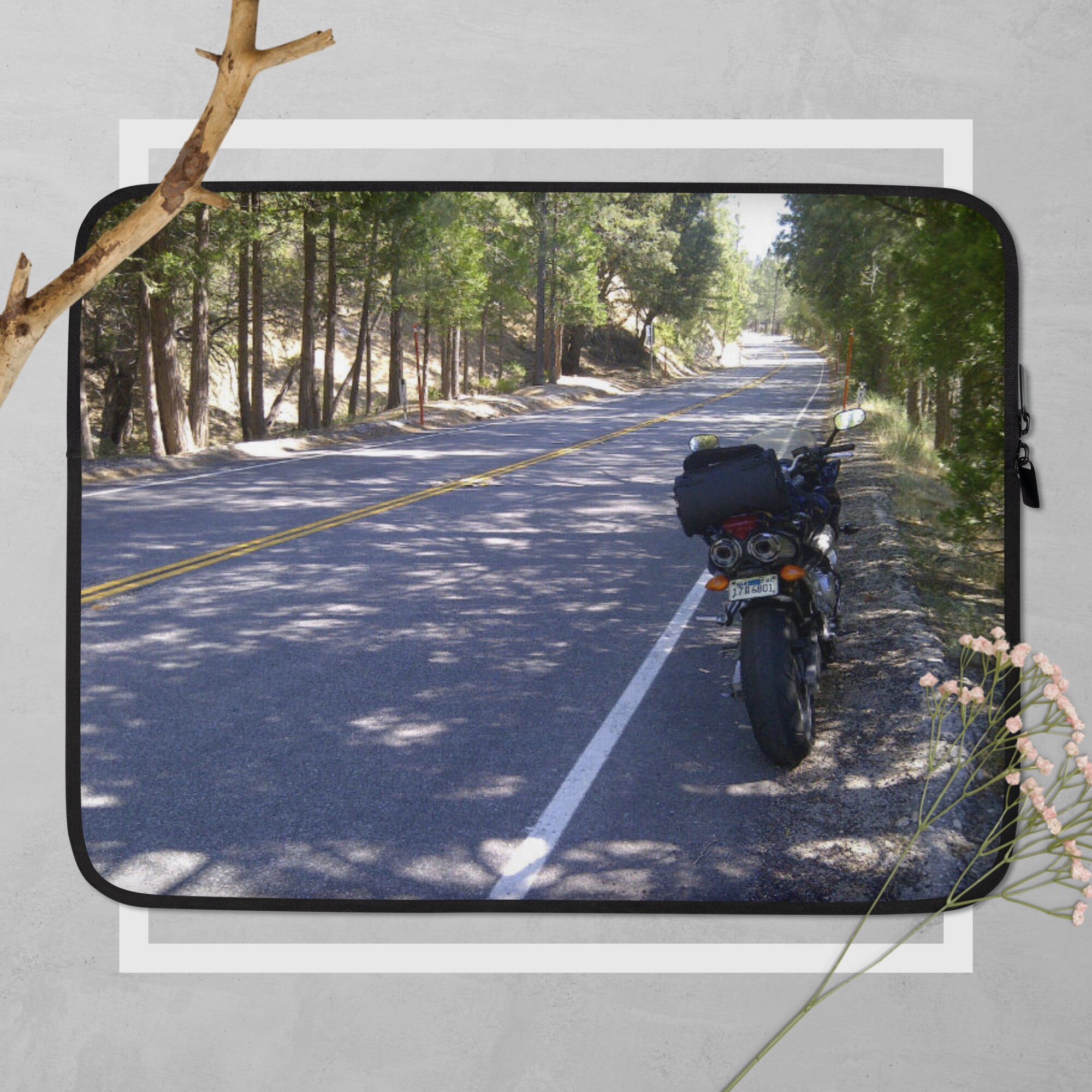 Laptop Sleeve Road Trip Angeles Crest Highway 2 Computer Protector - Etsy