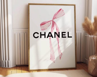 High Fashion Luxury Wall Art Print, Elegant Fashion Digital Download