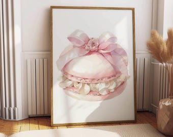 Pink Girly Print Poster Luxury Fashion Designer Bow Bag Bouquet Flowers Shoes Coquette Wall Art Poster Decor Designer Print DIGITAL DOWNLOAD