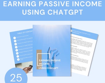 Guida e-book sul reddito passivo di ChatGPT (download digitale)