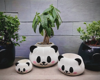Cute Panda Planter Planters